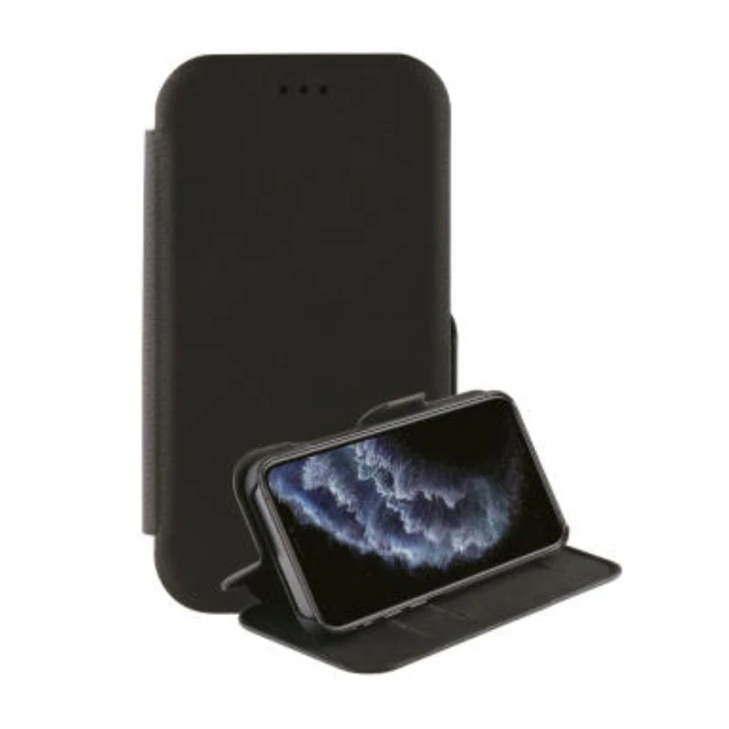 Vivanco Casual Wallet Book Case for iPhone 12 Mini Black