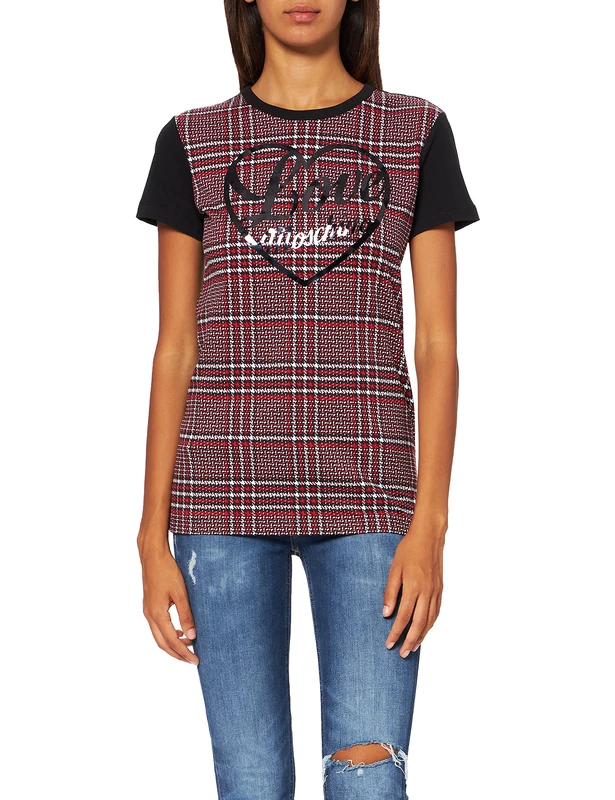 Love Moschino Women's T-Shirt, Black, 46 - Image 1