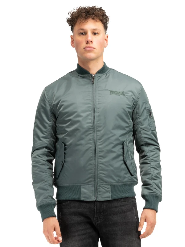 Lonsdale Men's Poolstock Jacket, olive, L