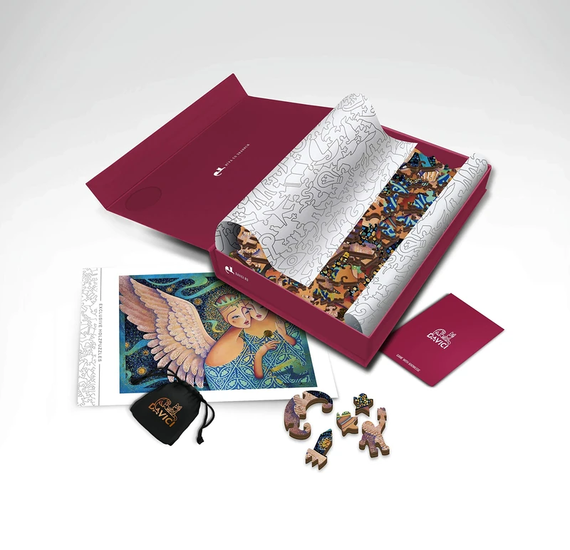 DAVICI Wooden Puzzle for Adults and Children, Unique Puzzle for the Whole Family, 190Pieces, Collection 3 - The Star Birth