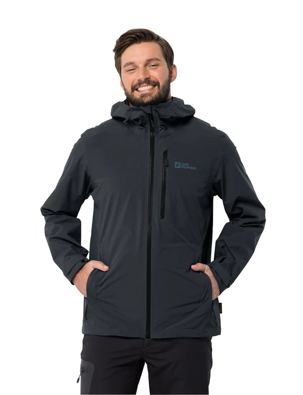 Jack Wolfskin Men's GO HIKE JACKET M, Phantom, XL