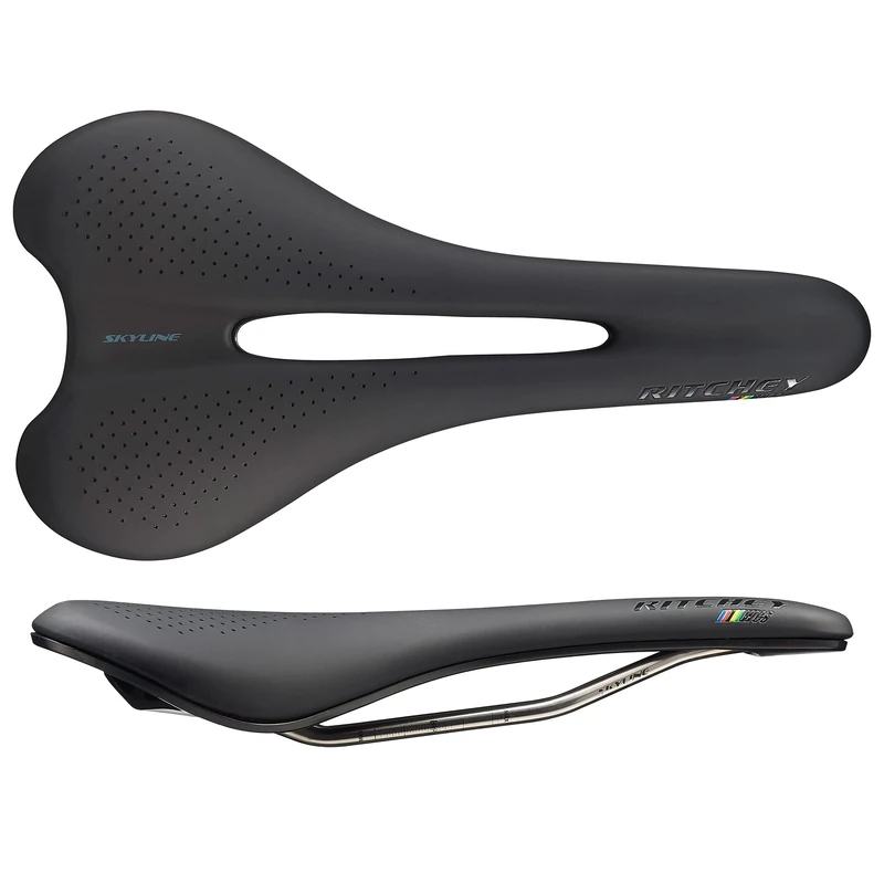 Ritchey WCS Skyline Saddle: Black 277mm x 147mm