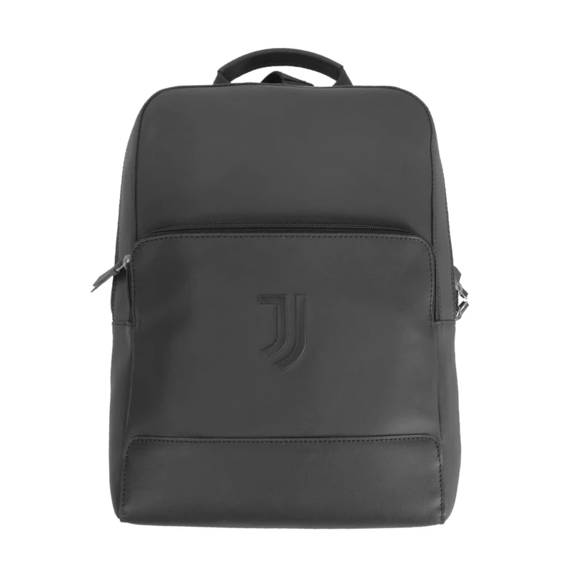 JUVIR|#JUVENTUS FC Backpack Bag Small Leather Backpack Bag, No kind, black, L - Image 1