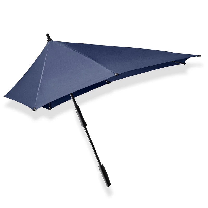 Senz ° XXL stick storm umbrella pure black, pure black, One Size