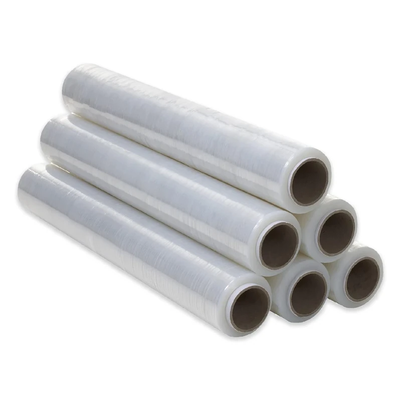 Transparent Film for Packaging, 50 cm Wide and Extendable up to 300 Metres in Length, Manual Elastic Film Roll, Industrial Packaging Protector, Packaging Film – Ophituria (6 Units.)