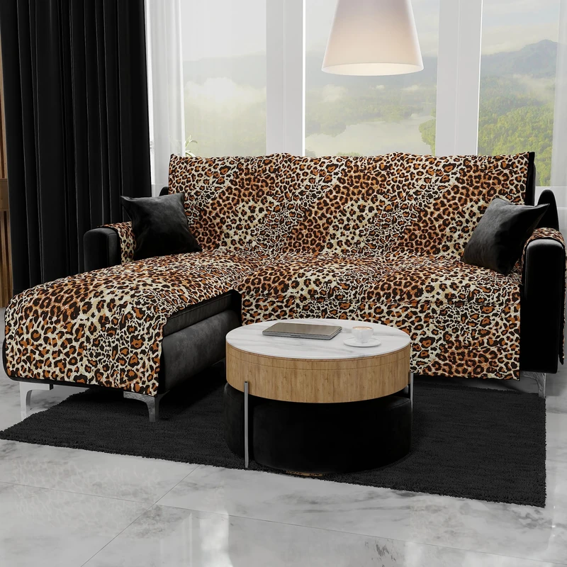 copy of Copridivano, Salvadivano Double Face Antimacchia Panna 4 Seater - Image 1