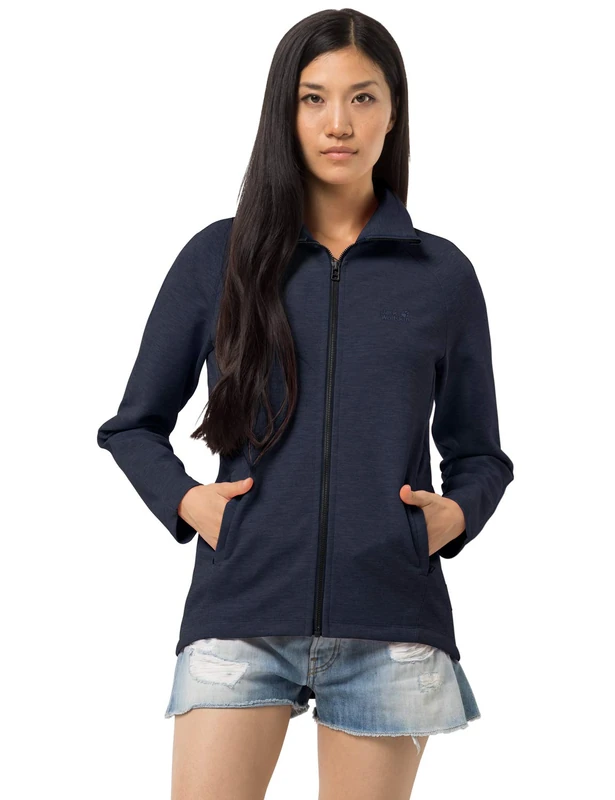 Jack Wolfskin Women's BILBAO JACKET W Fleece, midnightblue, S
