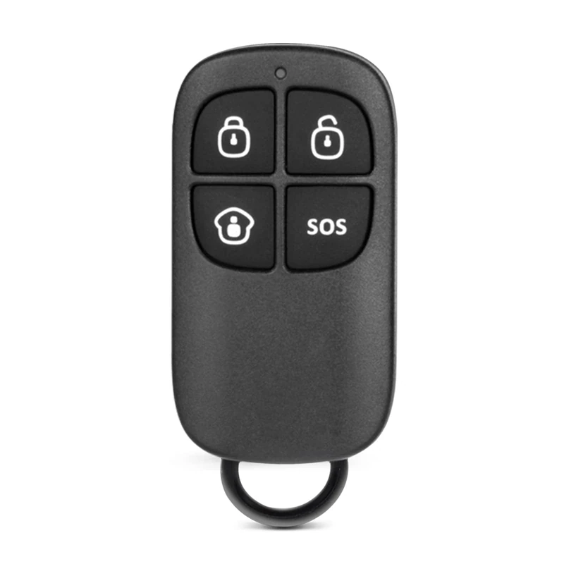Chuango RC-80 Remote Control, Pack of 2, Handy, Control of Alarm Systems: Arming, Defusing, Home Mode, Emergency Call, Mute, Unmute - Image 1