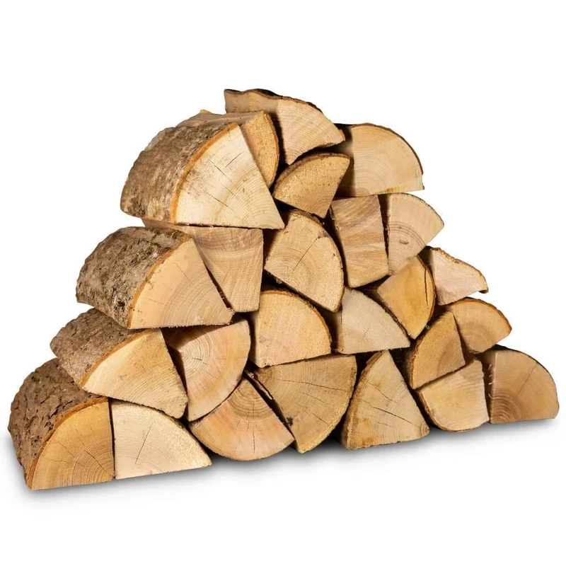 Logpile Ash Kiln Dried Firewood Logs 15kg | Ready to Burn, Long Burning & Quick Lighting, Smokeless, Fire Logs for Wood Burners, Stoves, Fireplaces & Firepits | Premium Sustainable British Hardwood