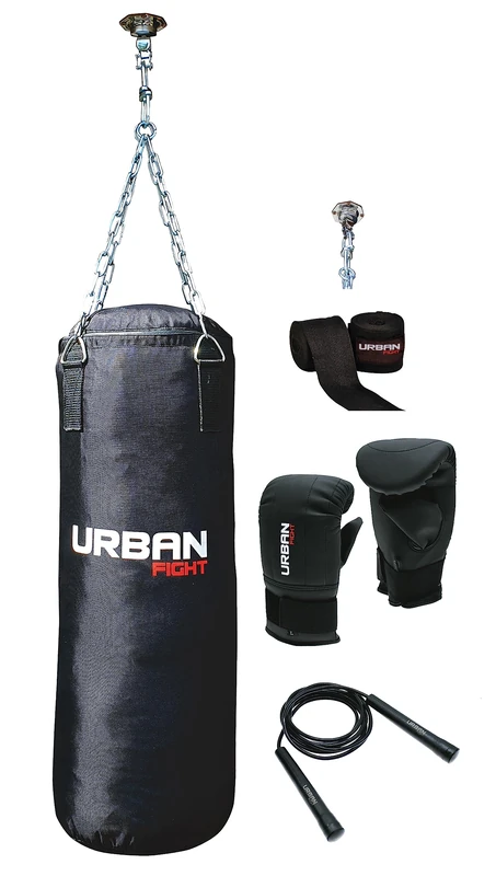 Urban Fitness Fight Punch Bag Kit from Martin Berrill Sports, pink/multi-coloured, one size, K-REY-UFC0001B