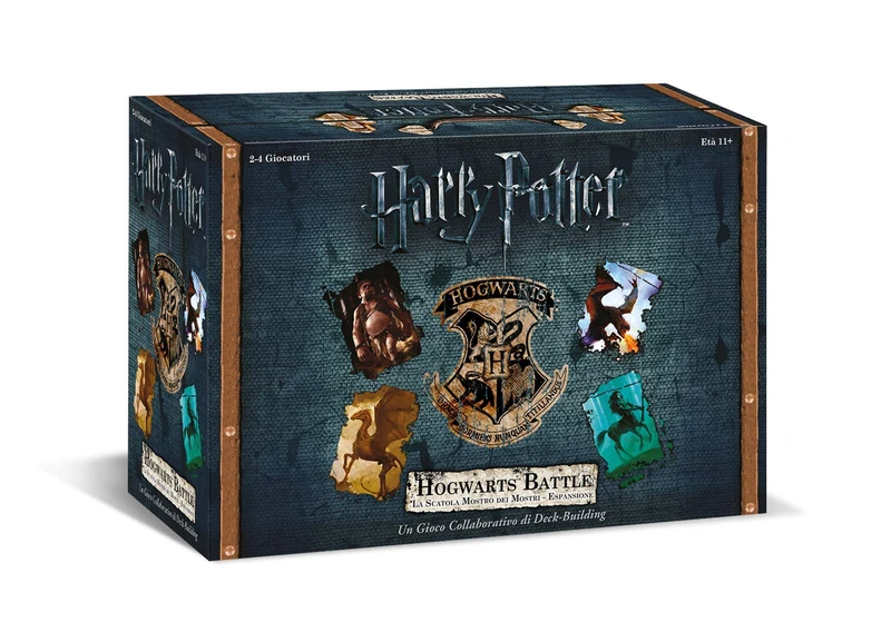 Asmodee 8137 Harry Potter Hogwarts Battle, La Scatola Mostro dei Mostri, Espansione Gioco da Tavolo, Edizione in Italiano, 11 anni+