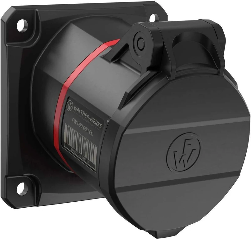 Walther Werke FW510506CC CEE Mounting Box 16A 5-Pin 400V 1 Piece