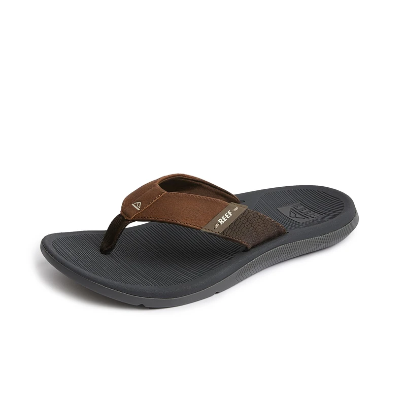 Reef Men's Santa Ana Sandal, Grey Tan, 11 UK
