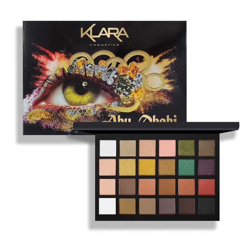 24 Eyeshadow Palette - Abu Dhabi by Klara for Women - 1.68 oz Eye Shadow