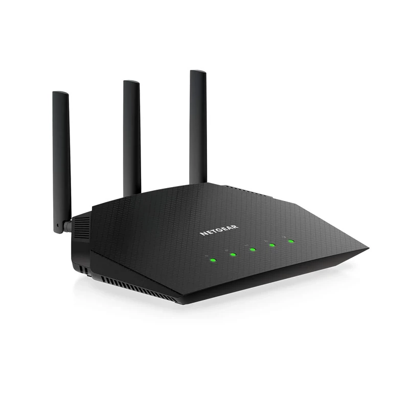 NETGEAR Nighthawk WiFi 6 Router (RAX10), Dual-Band Wireless AX1800 Speed (up to 1.8 Gbps), Coverage up to 100 m²