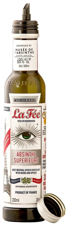 La Fée Parisienne Absinthe 20cl, 68% ABV, Authentic, Classic, Verte, Green Absinthe