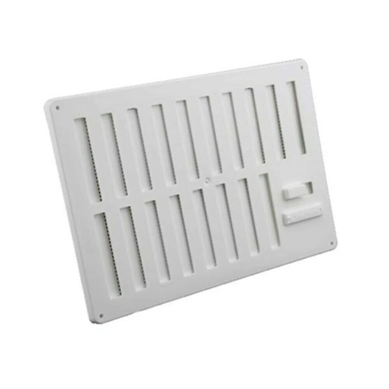 Stadium BM476 White 9 Inch x 6 Inch Hit & Miss Vent & Flyscreen Ventilator - Image 1