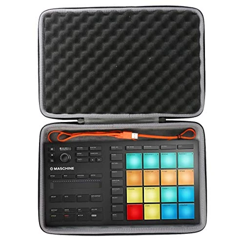 co2CREA Storage Carry Travel Hard Case for Native Instruments Maschine Mikro Mk3 DJ Controller (Case Only)