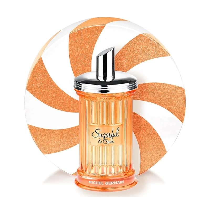Michel Germain Sugarful and Spice - Fruity Perfume for Women - Notes of Blood Orange, Pink Berries and Amber - Irresistible and Playful - Long Lasting - Suitable for any Occasion - 100 ml EDP Spray