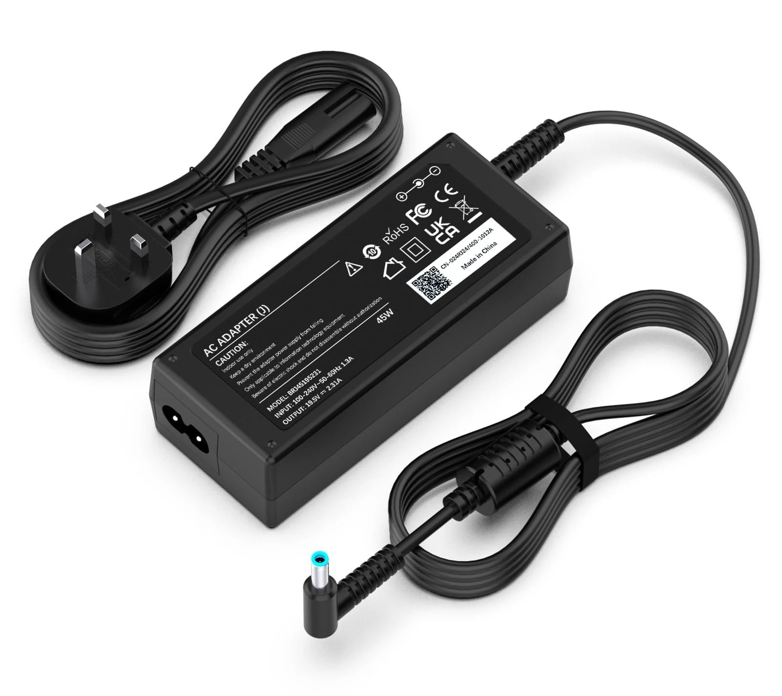 45W Laptop Charger Compatible with HP Pavilion 11 13 15, Elitebook Folio, Spectre Ultrabook, Stream 11 13 14, Chromebook 11 14, ProBook, 741727-001 721092-001 Ac Adapter Power Supply (4.5x 3mm)
