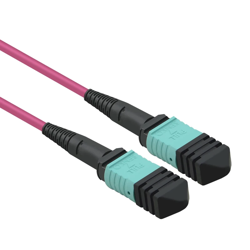 VALUE MPO Trunk Cable 50/125µm OM4 MPO/MPO 5 m Purple