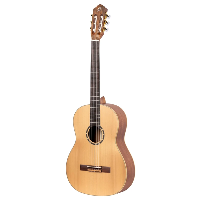 Ortega Guitars Classical Guitar Left-Handed – 4/4, Slim Neck – Family Series Pro – Including Gig Bag – Solid Canadian Red Cedar, Mahogany, Natural (R131SN-L)