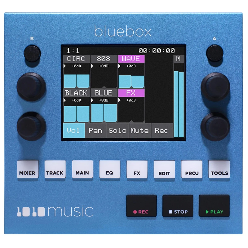 bluebox – Compact Digital Mixer/Recorder
