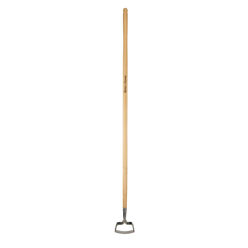 Kent & Stowe Long handle pendulum hoe made of ash wood and stainless steel, 733285