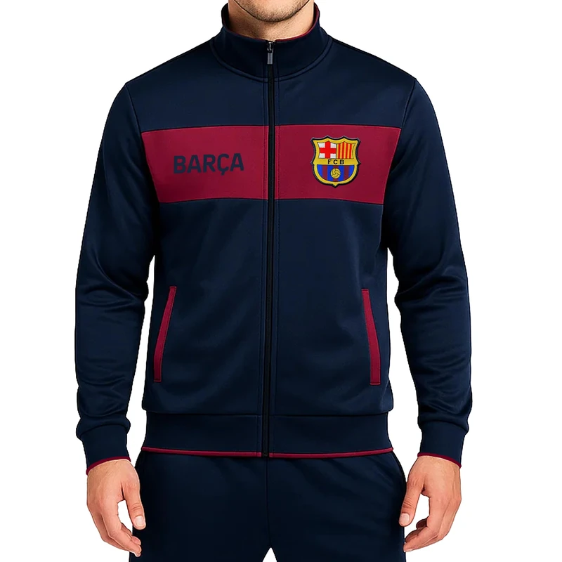 Icon Sports Men's Fcb52tj-n Track Jacket, Navy, M