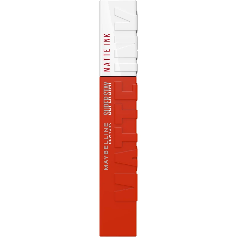 Maybelline Superstay Matte Ink Orange Red Liquid Lipstick, 330 Innovator, 5 ml (Pack of 1)