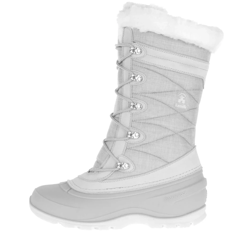 Kamik Women's Snovalley4 Winter Boots, Lt Grey LGY, 8 UK