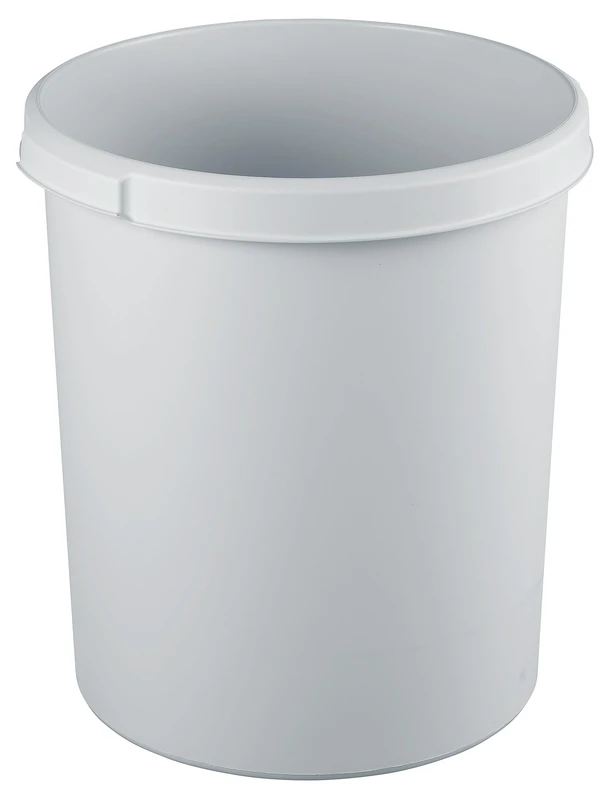 HAN Classic Waste Paper bin – 6 Pieces, Volume 30 litres, Attractive Design, Chic and Stable, Light Grey, 1834-11