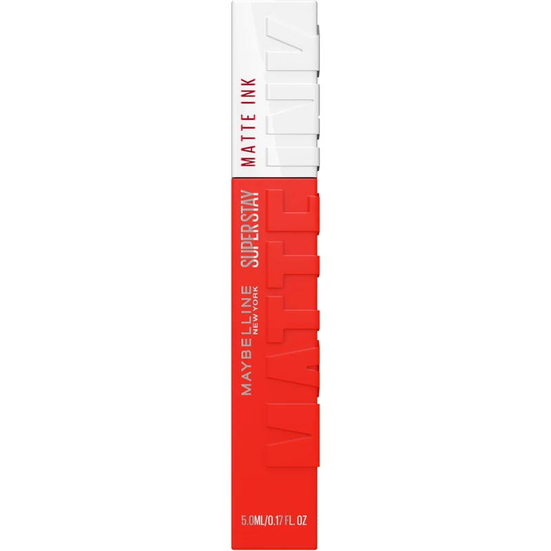 Maybelline Superstay Matte Ink Orange Red Liquid Lipstick 320 Individualist