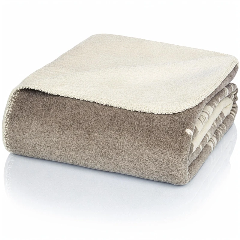 Glart blanket grey feathers XL, sofa blanket 150 x 200 cm, soft and warm woolly blanket, extra fluffy, for use as a sofa blanket, couch blanket, cosy blanket, cosy throw, plush sofa throw, J2F