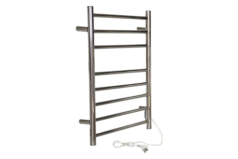 Cofan Electric Towel Rail | Sinai Model | Made of Stainless Steel | 80W I IP44 | Measures 70 x 53 x 10.5 cm - Image 1