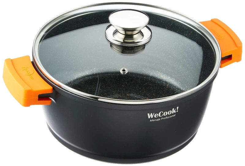 Cast Aluminium Pot with Lid Ecochef 24 cm