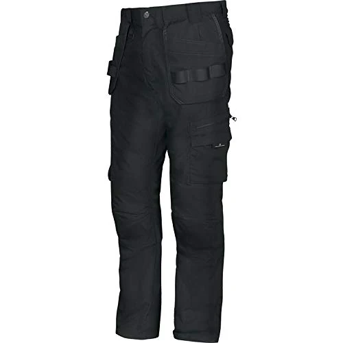 Texstar FP35 Men's Service Stretch Pocket Trousers, Size W34/L34, Black - Image 1