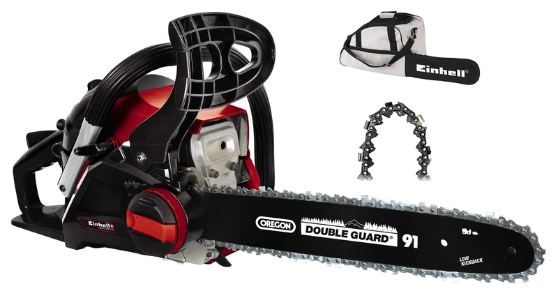 Einhell 4501819 GC-PC 1435 I TC Hand Chain Saw Kit (Oregon Quality Blade and Chain, Tool-Free Chain Tension and Change, Car Choke and Primer, Includes Blade Guard)