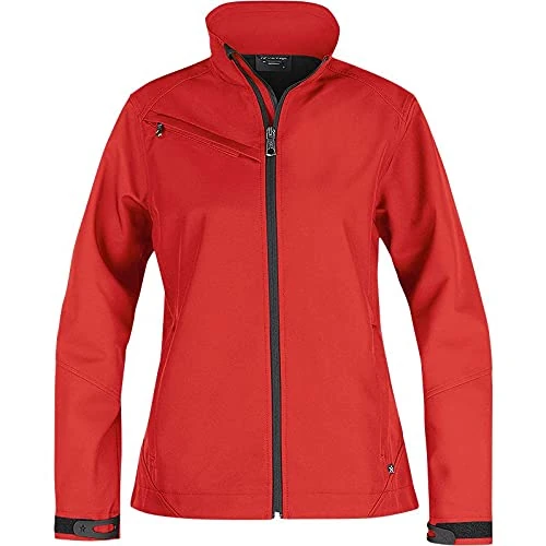 Texstar WJ79 Ladies Soft Shell Jacket - Red - Large