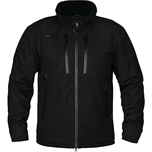 Texstar FJ64 Unisex Winter Jacket Black 2XL