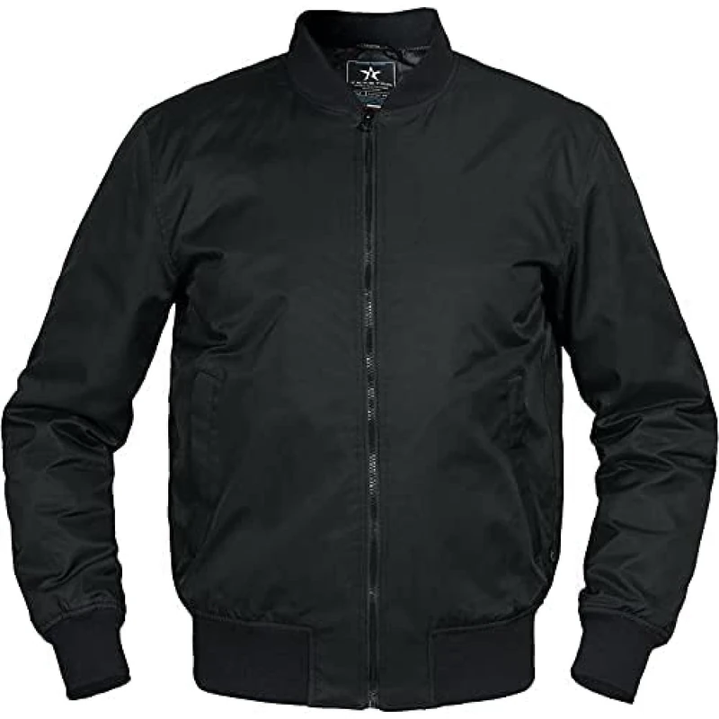 Texstar FJ63 Men's Bomber Jacket Black