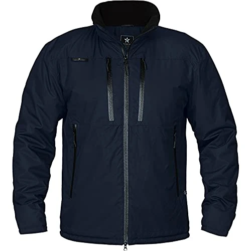 Texstar FJ64 Unisex Winter Jacket - Navy - Size 2XL