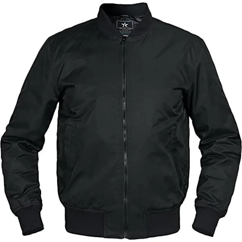 Texstar FJ63 Men's Bomber Jacket Black