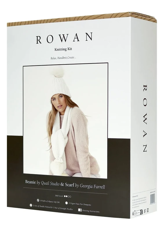 Rowan Hat and Scarf Knitting Kit - Image 1