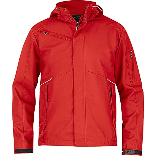 Texstar FJ80 Men's 3L Softshell Jacket Red 3XL
