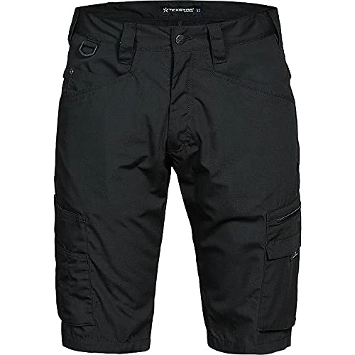 Texstar FS11 Unisex Functional Light Shorts, Size W30, Black