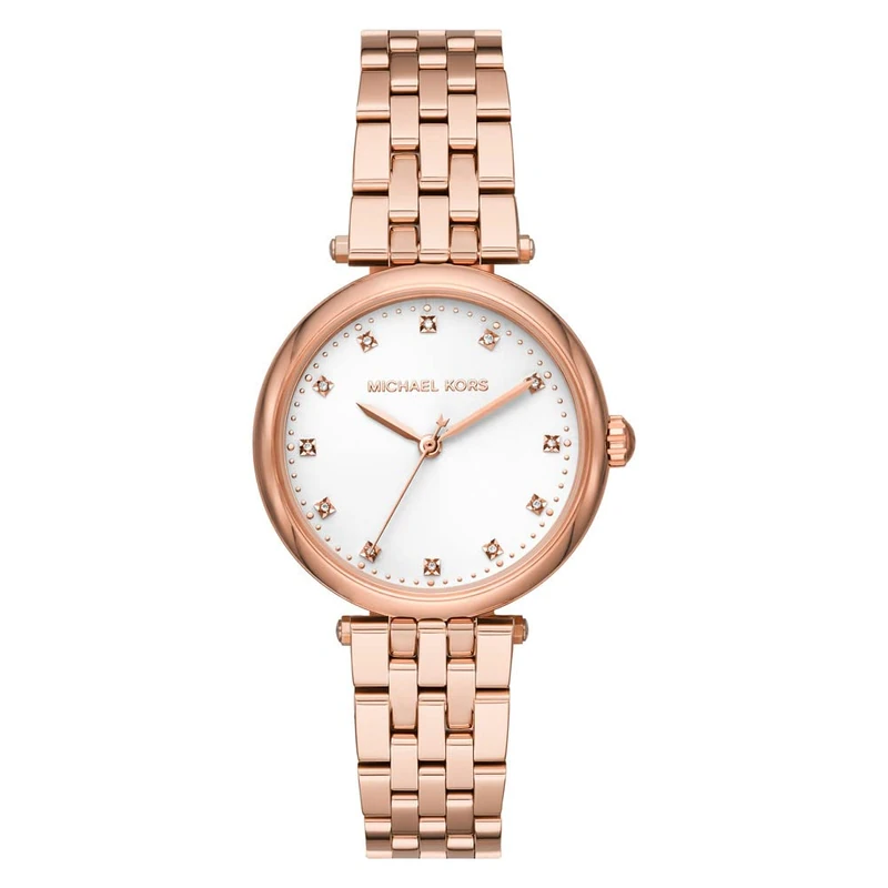 Michael Kors MK4568 Ladies Darci Watch - Red Gold Stainless Steel