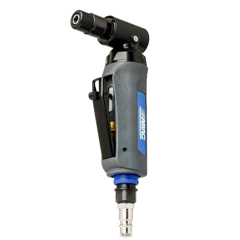 ABAC Pro Angle Grinder - 90° Angle Design - Ideal Access Areas - Clamp Chuck 3 & 6 mm - Professional Use (Automobiles, Metal Industry) - Weight: 0.75 kg