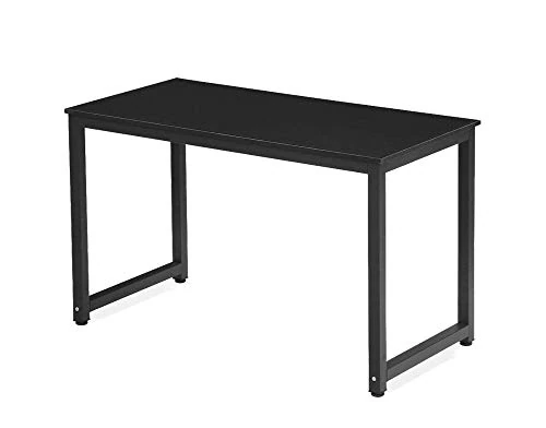 Millhouse Computer Desk Workstation for Home Office, PC Laptop Table, Dining or Gaming Table (Blk-Black)