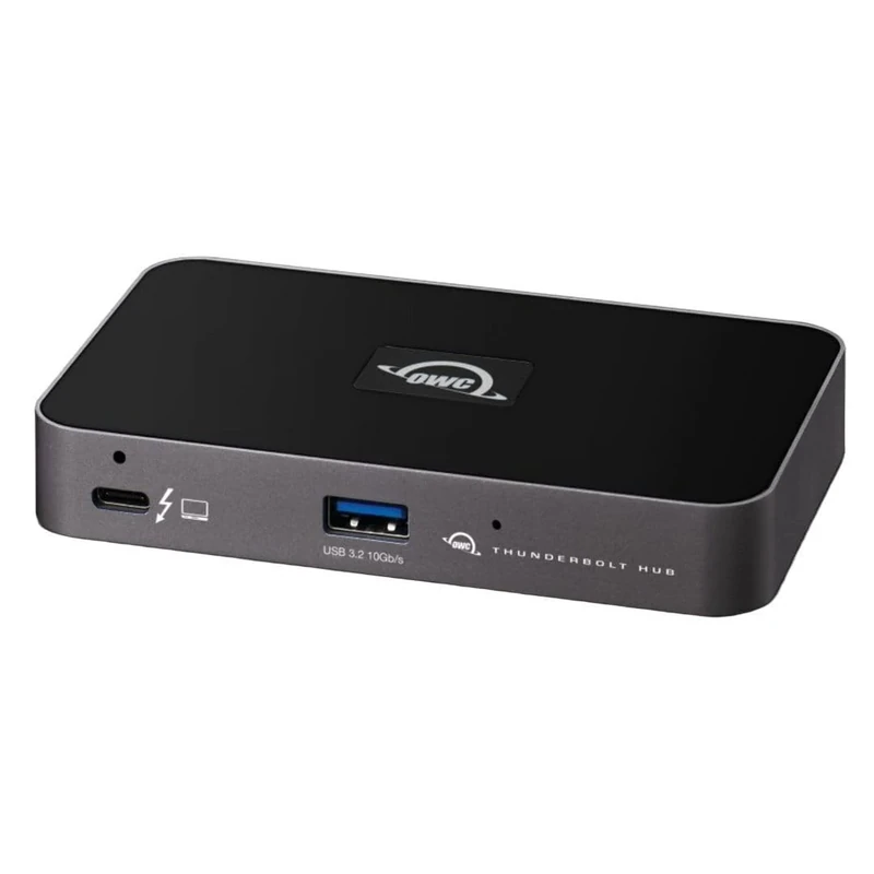 OWC Thunderbolt 4 Hub with 5 Ports, USB -C, USB-A, TB4, 60w charging, 2 x 4K or 1 x 8K Display - Works with Mac and Windows